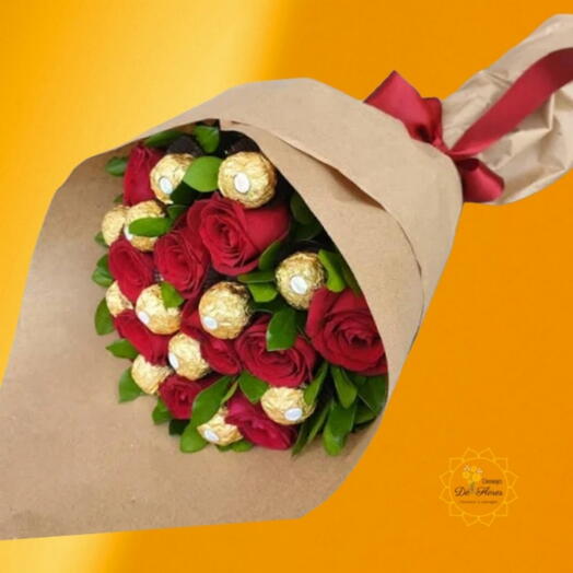 Buquê Doces Rosas