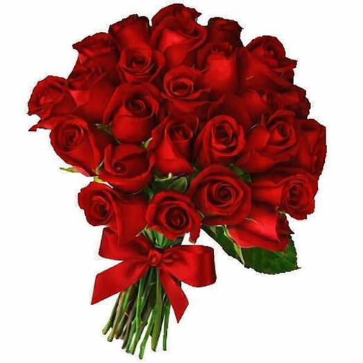 Buquê de 20 Rosas Vermelhas