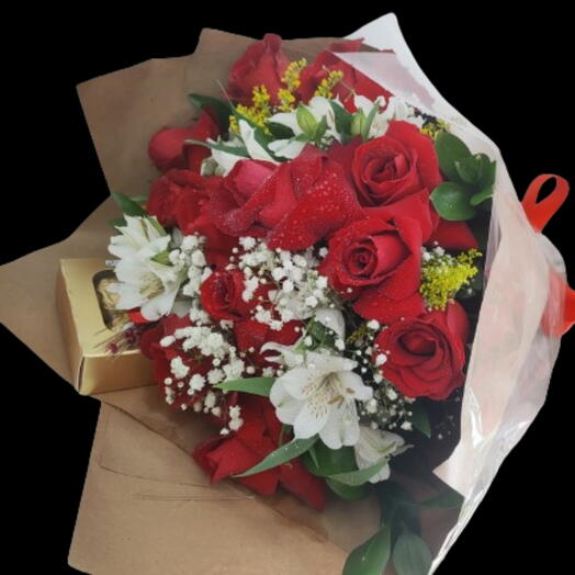 Bouquet 12 rosas