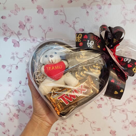Mimo coração "Te amo" - Twix 😍