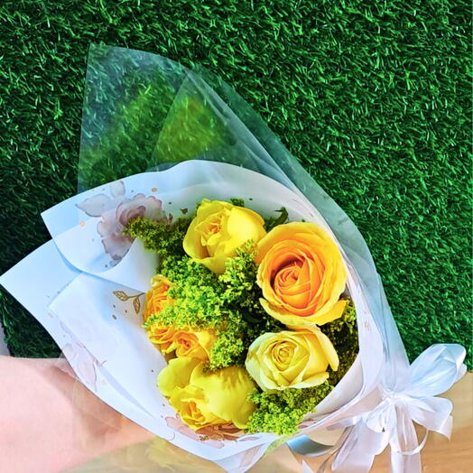 Bouquet Rosas Amarelas
