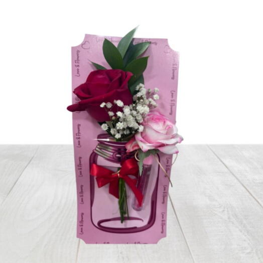 Rosa com Sabor de Beijo 💋