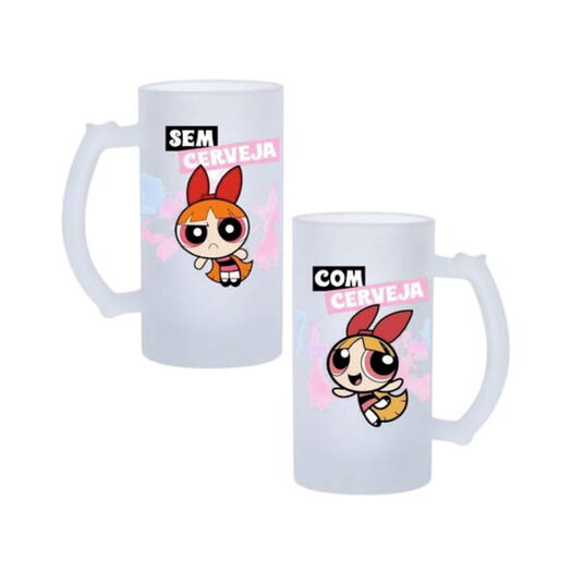 Caneca de Chopp jateata - FLORZINHA