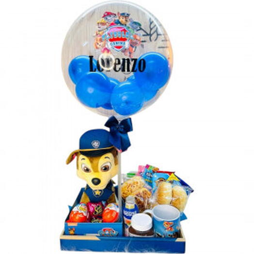 Cesta Cafe da Manhã Patrulha Canina