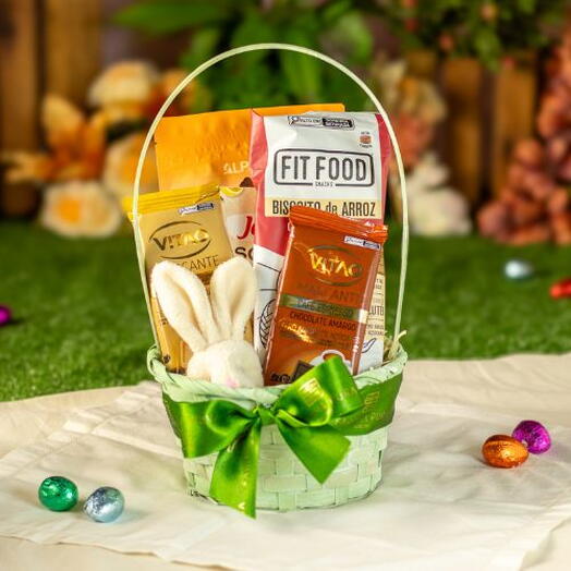 Presente de Pascoa Zero Sugar Basket