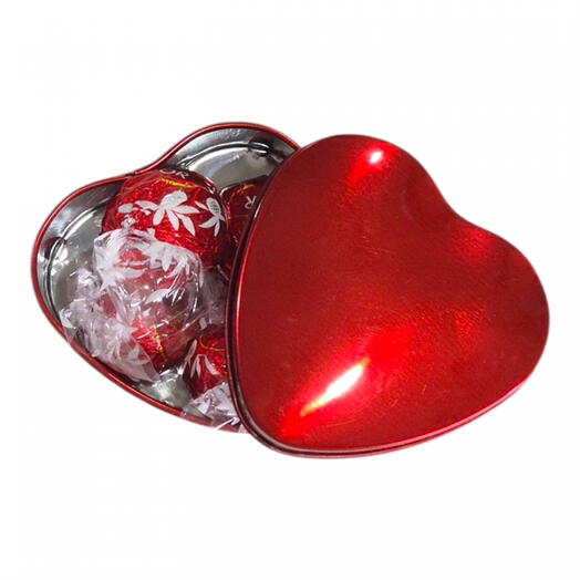 Gift Box Coração com Bombons Lindor