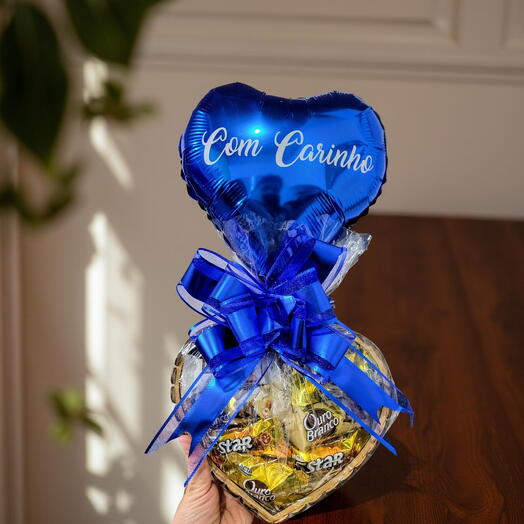 Bandeja de Coração com Carinho ️