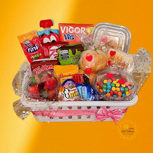 Cesta Sorrisos e Sabores - ESPECIAL PASCOA