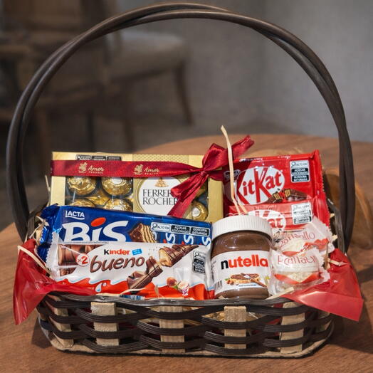 Cesta Chocolates dos Sonhos