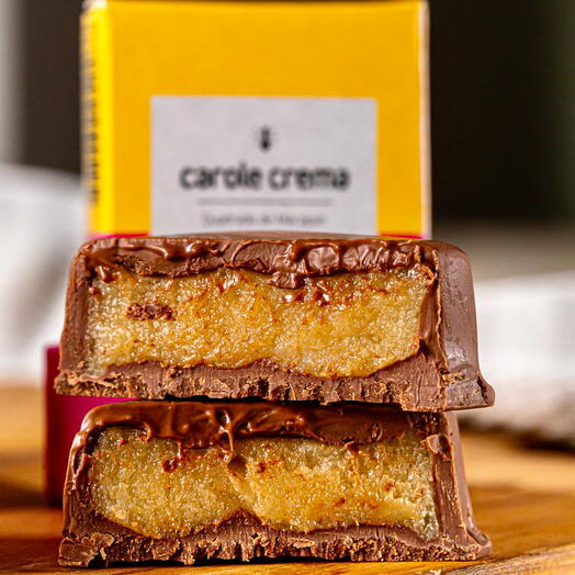 Quadrado de chocolate e marzipan (45g)