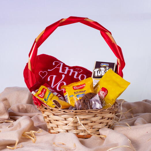 Cesta "Amo Você"