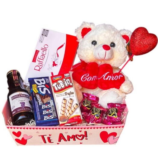 Cesta Namorada Doçura