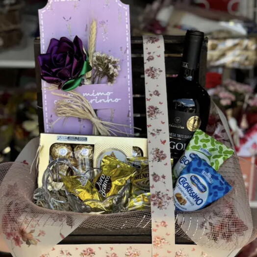 Cesta de vinho completa especial