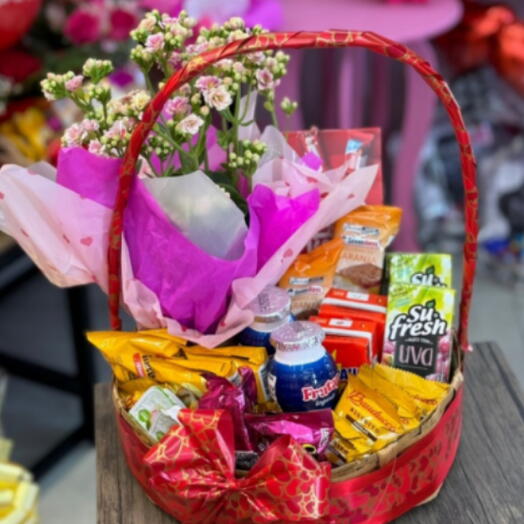 Cesta de Cafe da Manhã G + Kalandiva