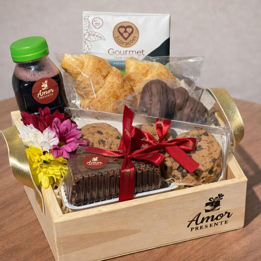 Cesta Cafe Chocolatudo