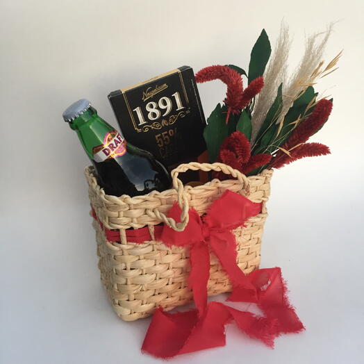 Cesta Floral Momento Magico
