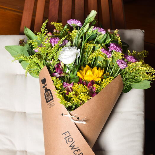 Buquê Flores Surpresa Pocket