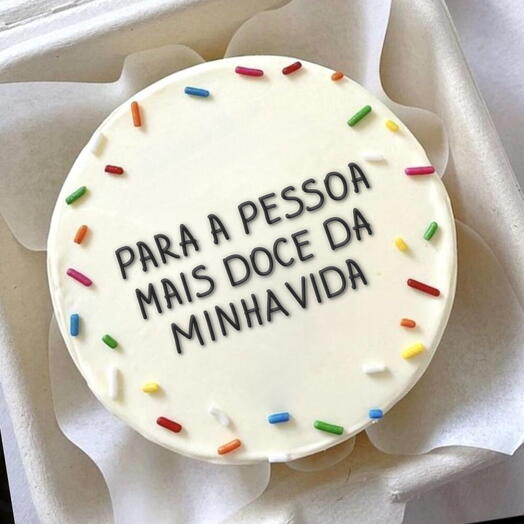 Bento Cake - Para a pessoa mais doce