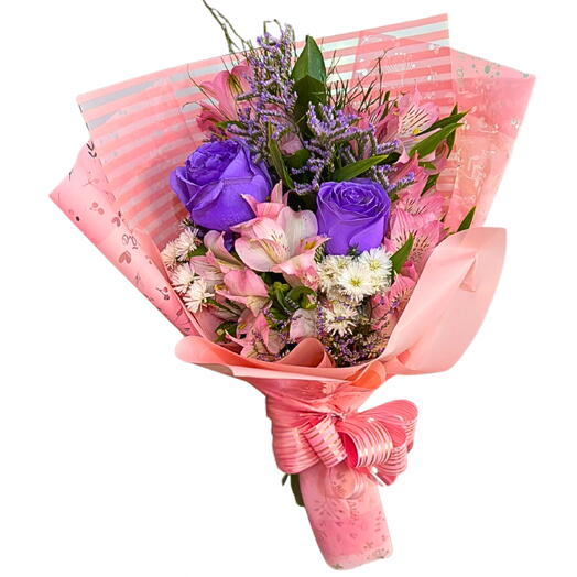 Buquê Bailarina Lilas