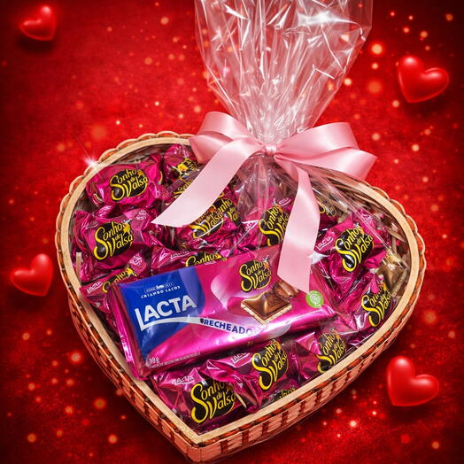 Cesta de Chocolate Sonho de Valsa