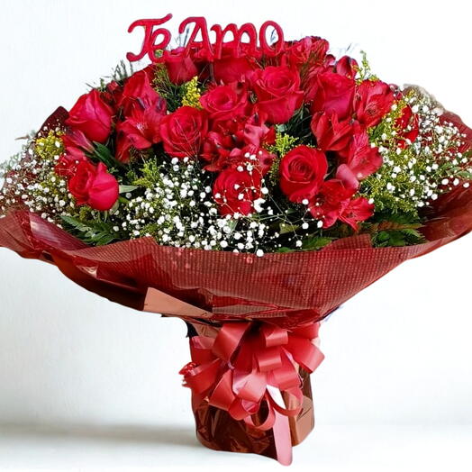 Buquê Gigante 24 rosas