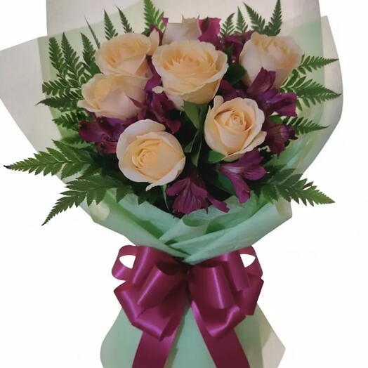 Buquê Rosas Champanhe