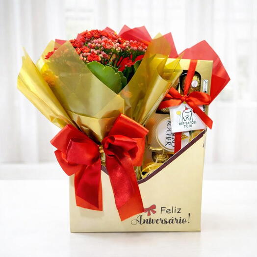 Box Presente Feliz Aniversario