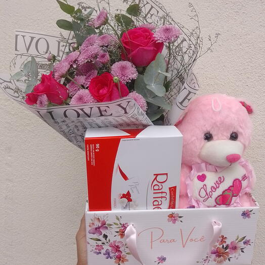 Cesta amor e carinho