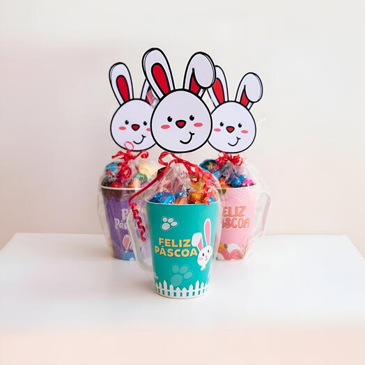 Caneca coelho Pascoa Kids