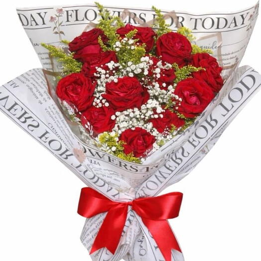 Buquê de Rosas Vermelhas