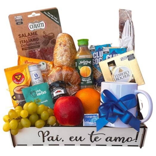 Cesta de Cafe Pai Eu te Amo