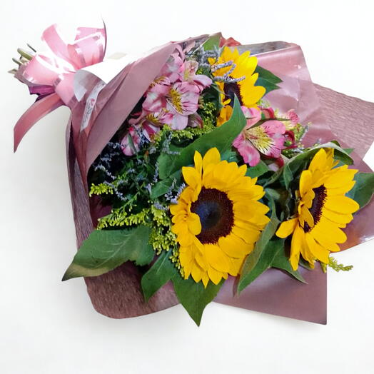 RAMALHETE DE 3 GIRASSOIS