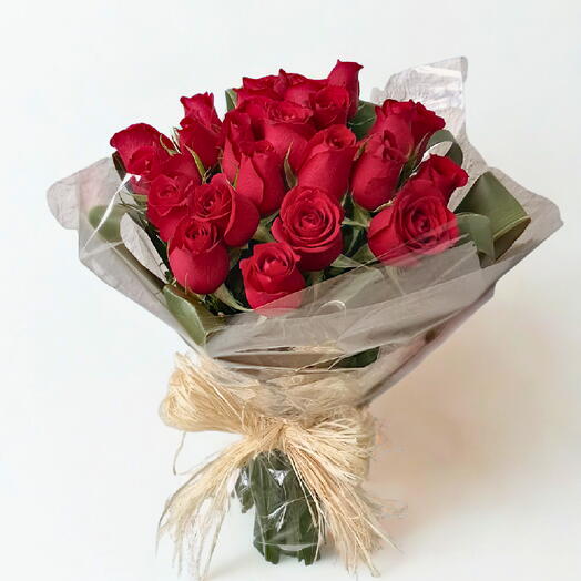 Buquê Namorados - 24 rosas