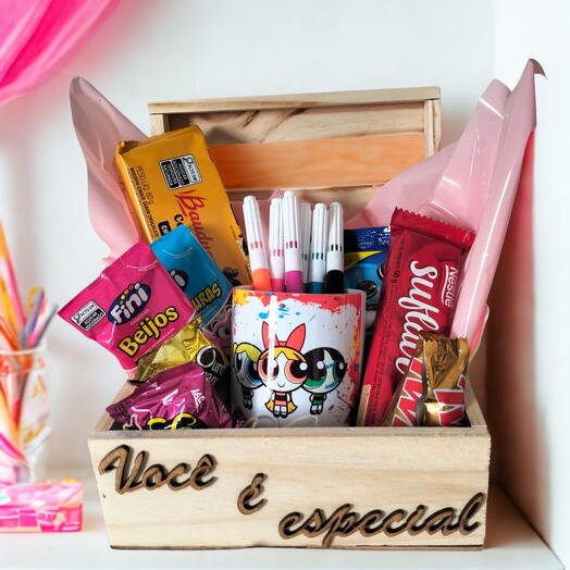 Presente com caneca Meninas