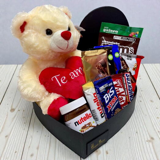 ️Coração de Luxo - Urso + Grande