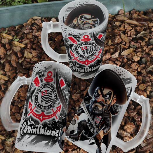 Caneca de Chopp jateata - CORINTHIANS