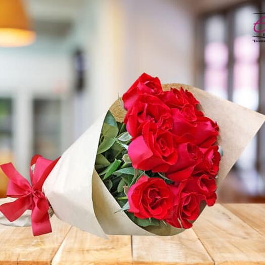 12 Rosas Vermelhas Tradicional