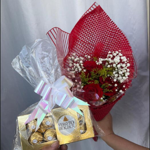 Buquê + Chocolate