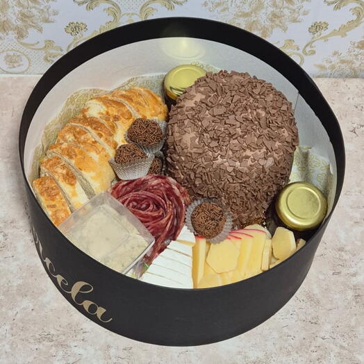 Cesta Happy Birthday Luxo Frios