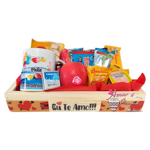 Bandeja Cafe Feliz Aniversario