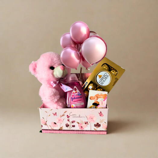 Cesta Maternidade Menina