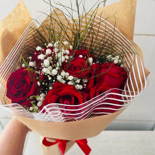 Buquê de Rosas Vermelhas