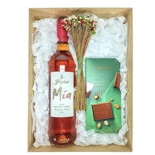 Vinho Rose Freixenet Mia e Chocolate