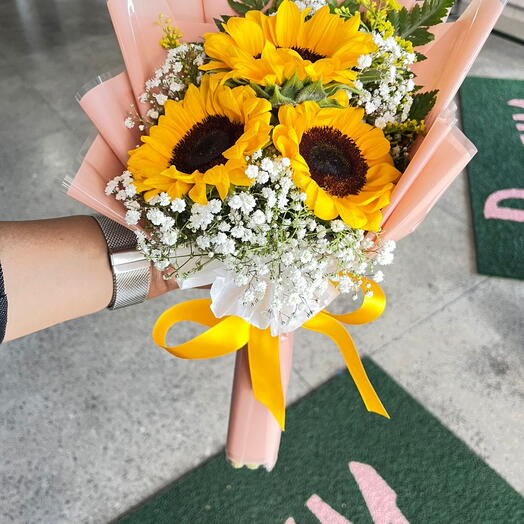 Buquê 3 Girassois