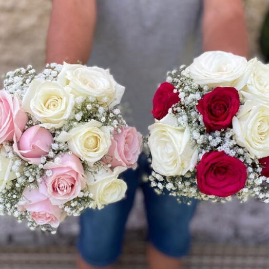 Buquê de Noivas Tradicional 10 Rosas