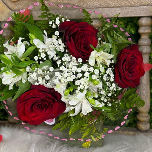 Buquê 3 Rosas