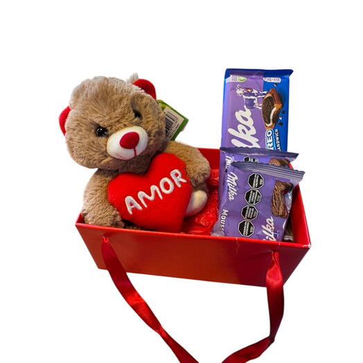 Caixa Amor e Chocolates