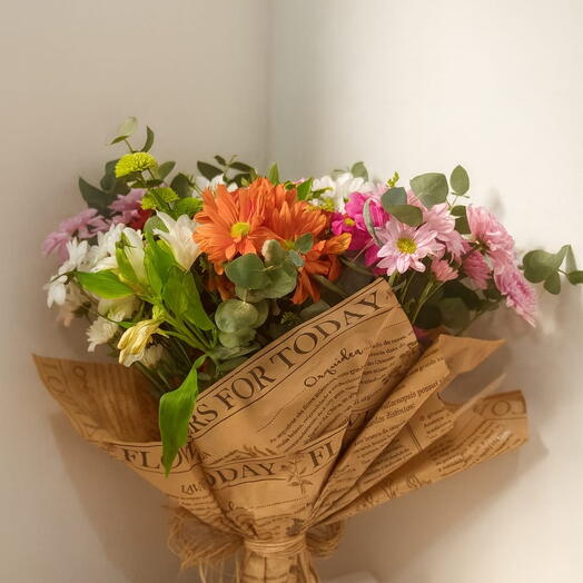 Buquê Medio Flores do campo Mistas - Trad. 12