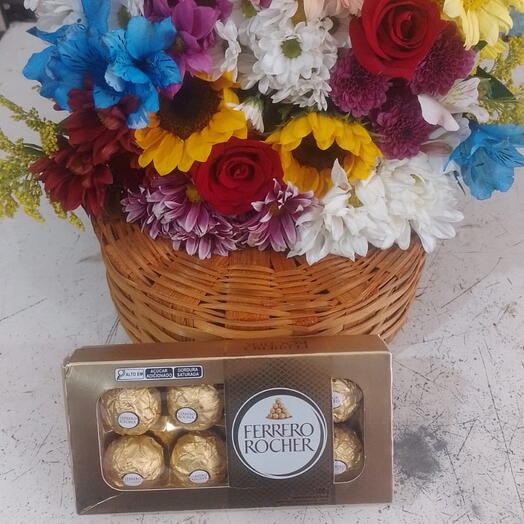 Buquê do Campo Colorido com Ferreiro