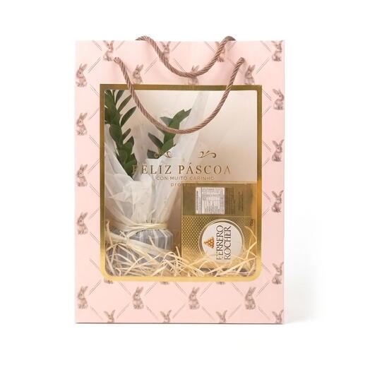 Especial de Pascoa com Zamioculca e Chocolate